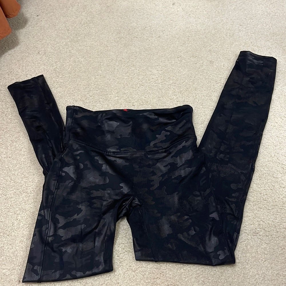 Spanx camo leggings